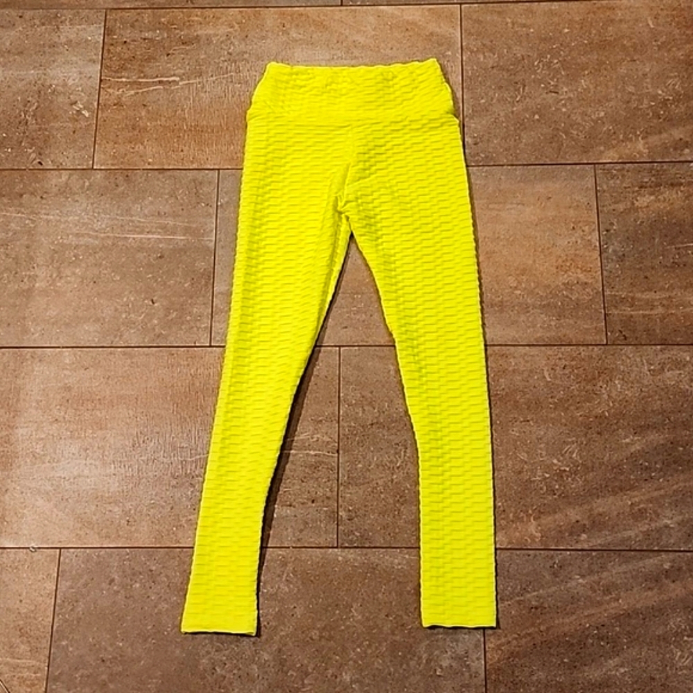 Neon Yellow Leggings